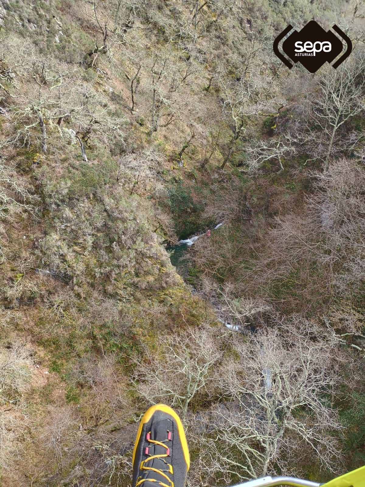 Barranco Vallegn, Amieva.